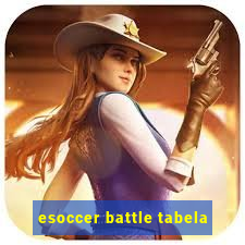 esoccer battle tabela